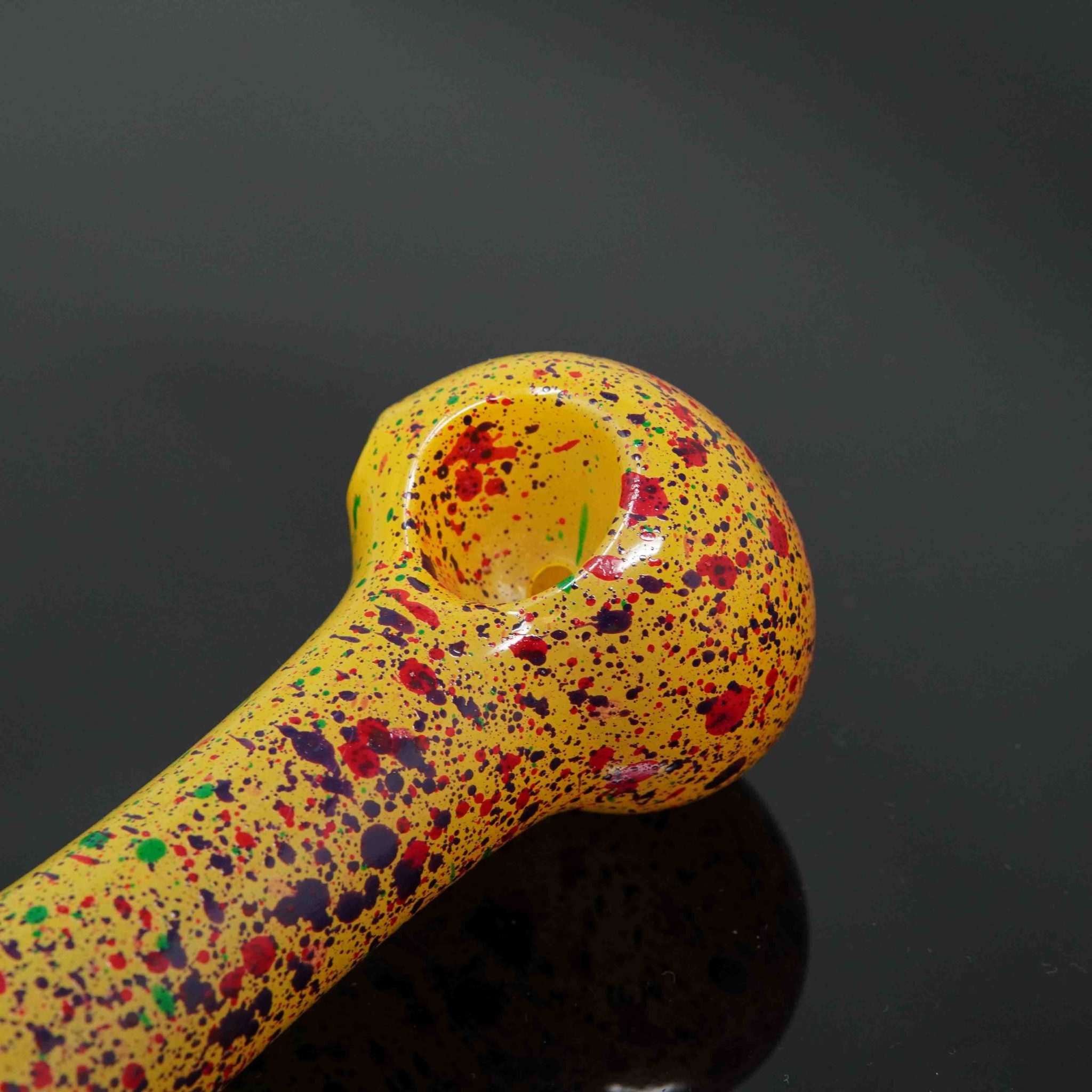 Handmade 5" Splash Art Glass Pipe Project Alpha Pipes
