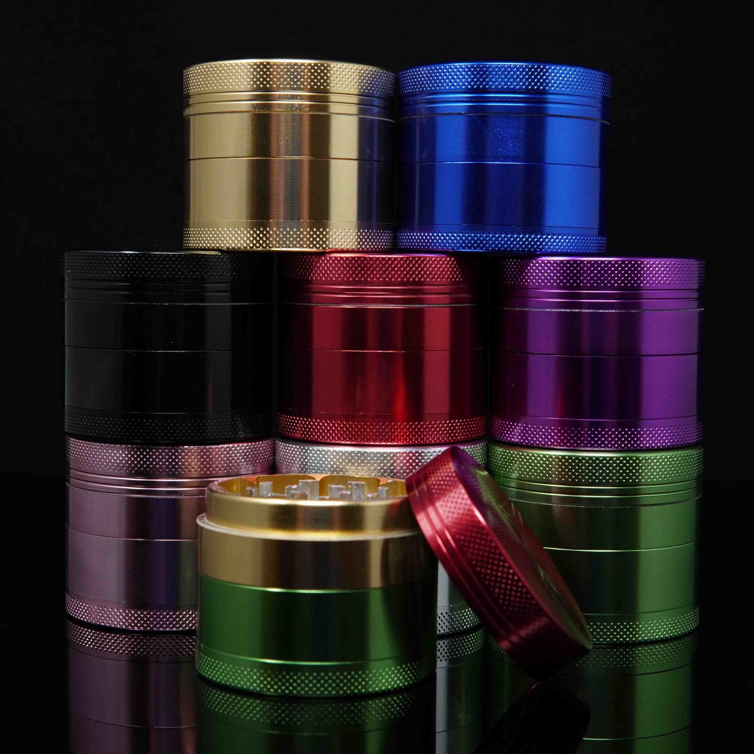 Aluminum Grinder Lightweight Project Alpha Pipes