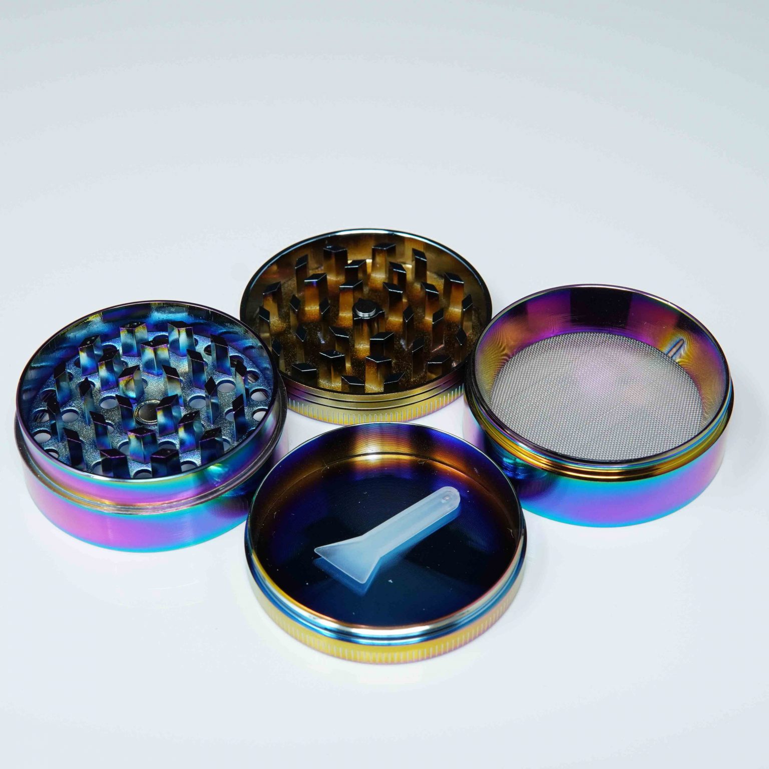 Rainbow Metal Grinder 4 Size to Choose From - Project Alpha Pipes