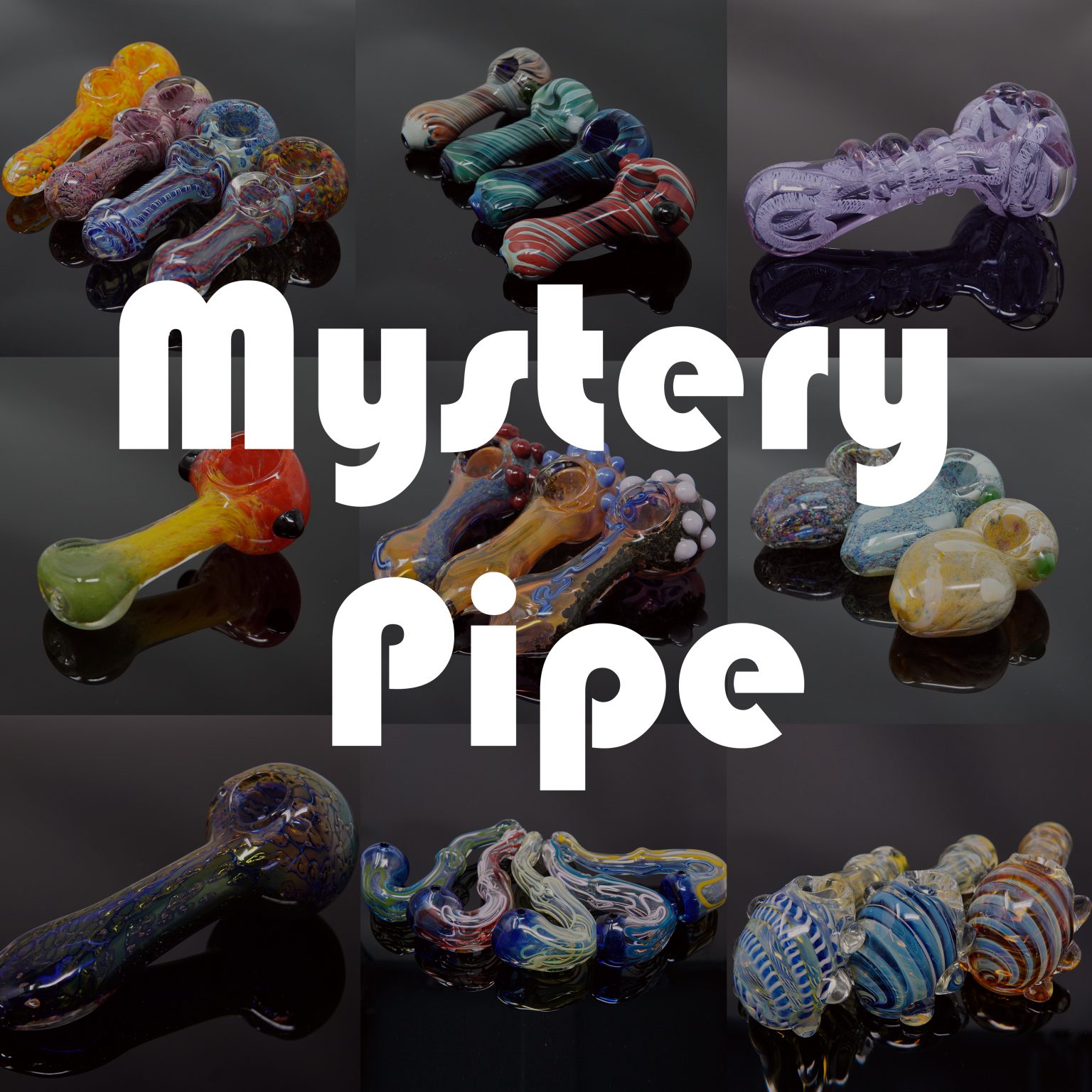 Handmade Mystery Pipes 3" 6" Glass Pipe Project Alpha Pipes